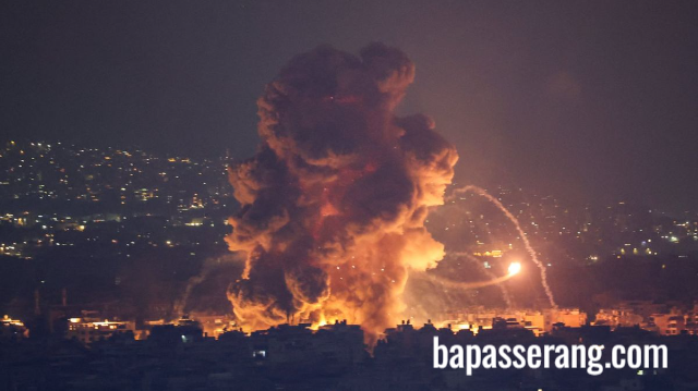Serangan israel ke lebanon